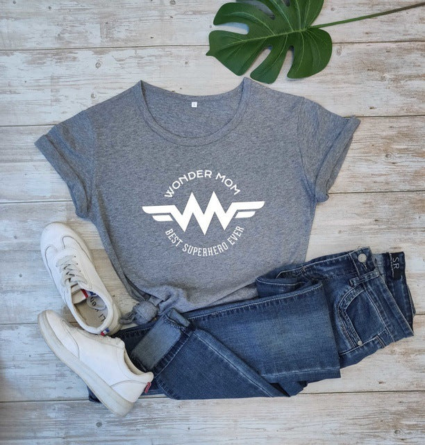 Mom Life Mom Shirt Funny Mom Polyester Casual Aesthetic T-shirt