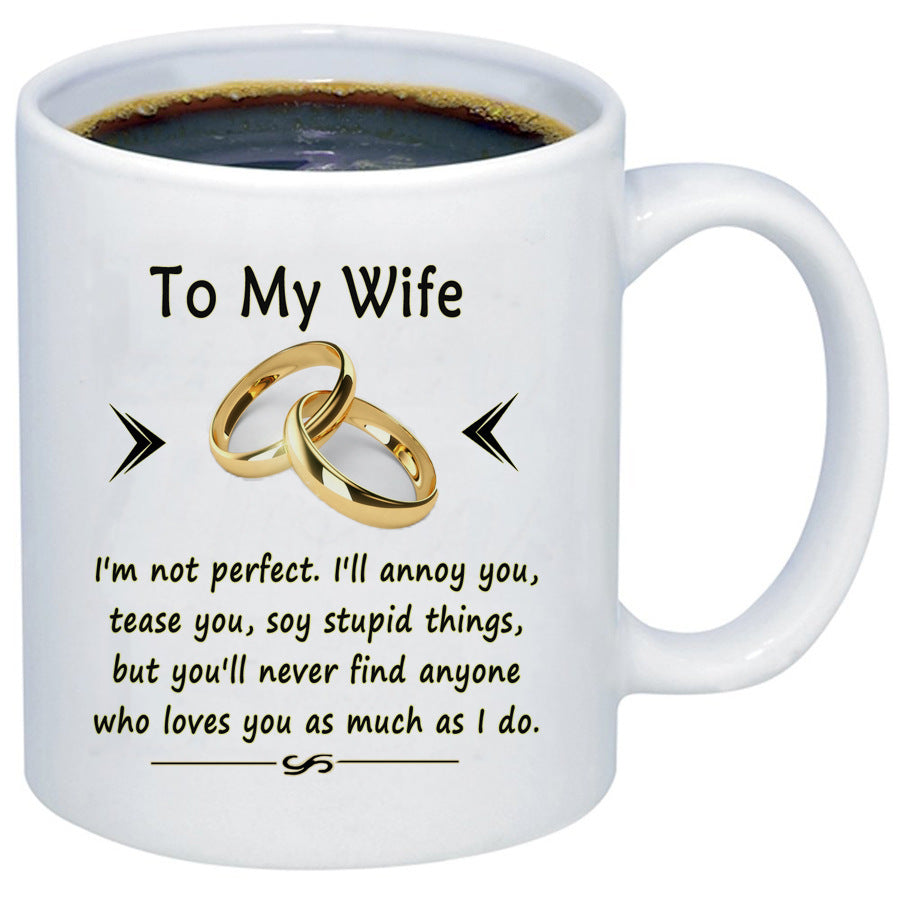 Husband And Wife Wedding Anniversary Mug