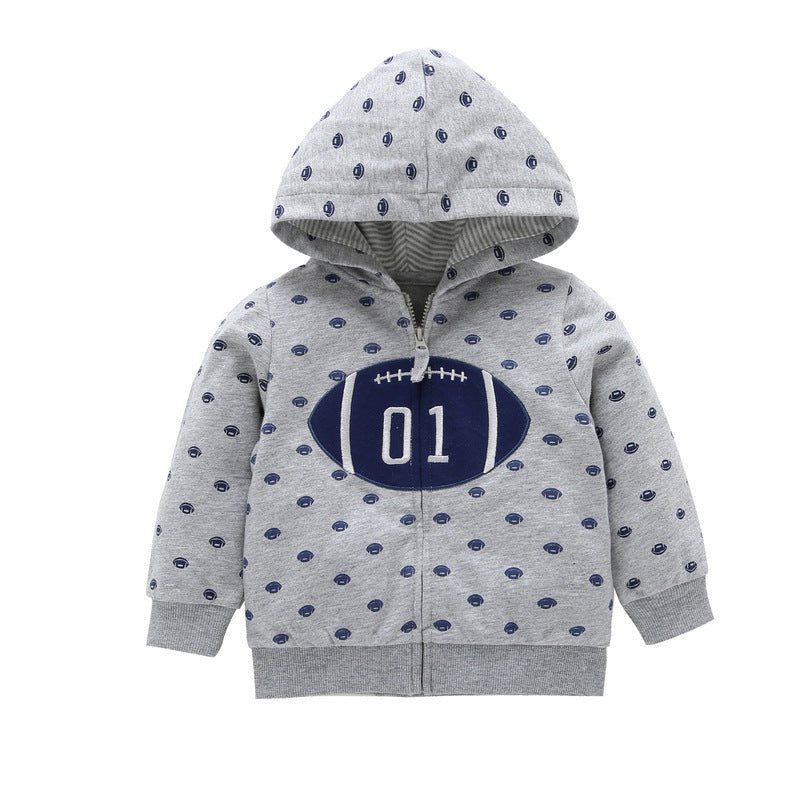 27Kid Toddlers Hoodies Boys Girls Spring Jacket Little Baby Infant Dinosuar Cartoon Hooded Kids Cute Boys Outwear Sweatshirt