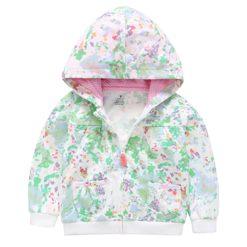 27Kid Toddlers Hoodies Boys Girls Spring Jacket Little Baby Infant Dinosuar Cartoon Hooded Kids Cute Boys Outwear Sweatshirt