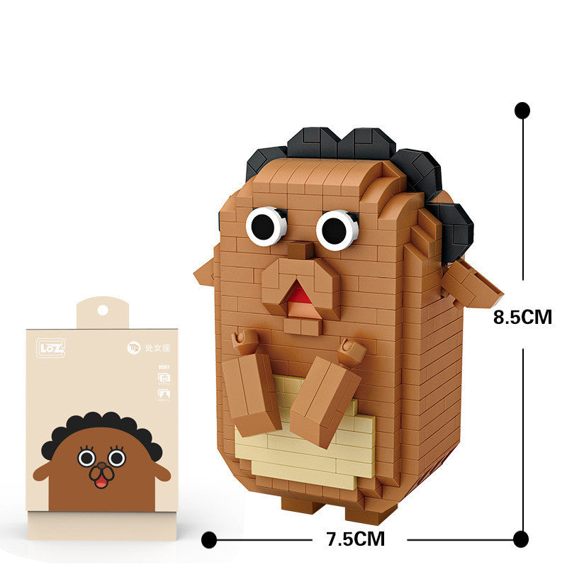 Small Particle Building Blocks Fellow Uncle Constellation Inserting Building Blocks