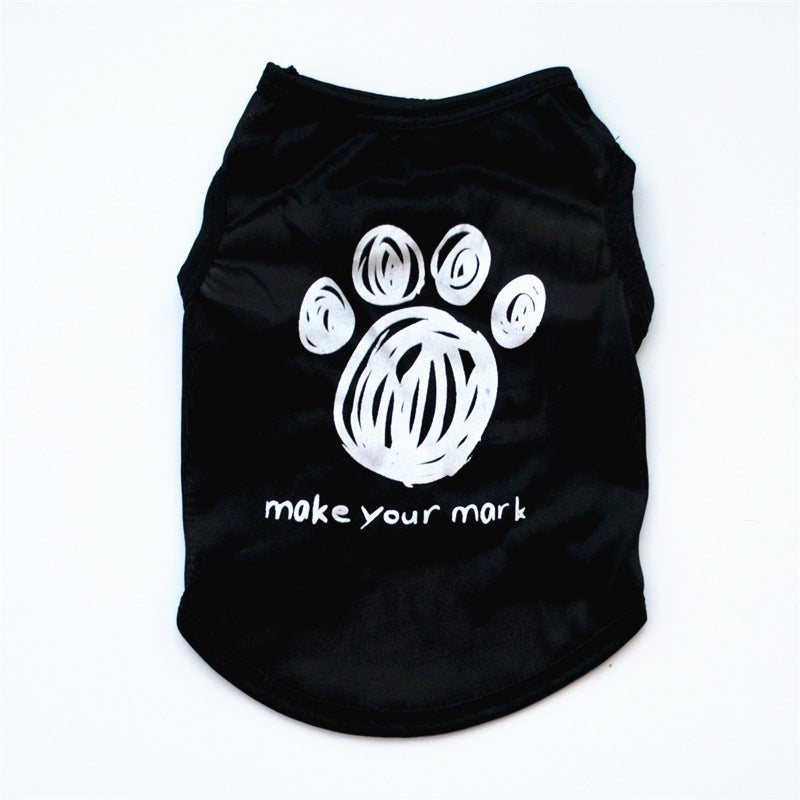 Pet Clothes Dog Clothes All-polyester Ultra-thin Breathable Good Sister Small Dog Pet Vest