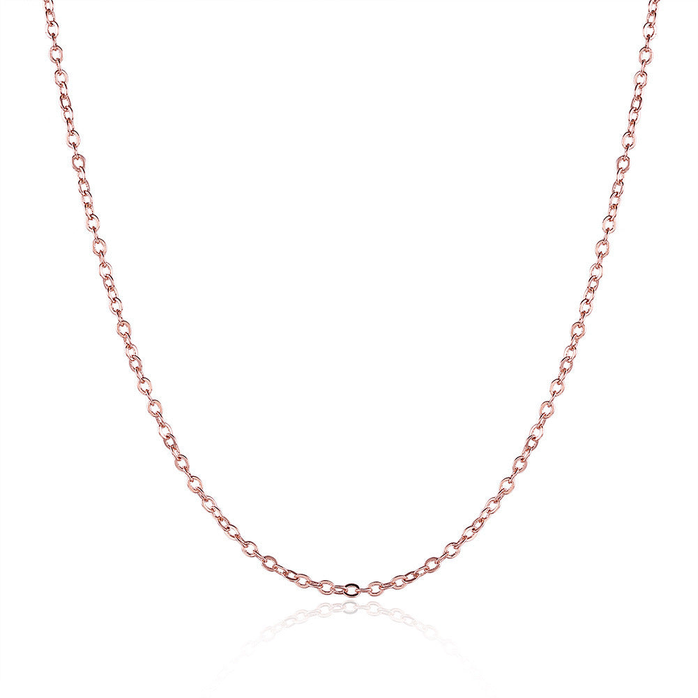 Titanium Steel Mother Son Daughter Minimalist Necklace