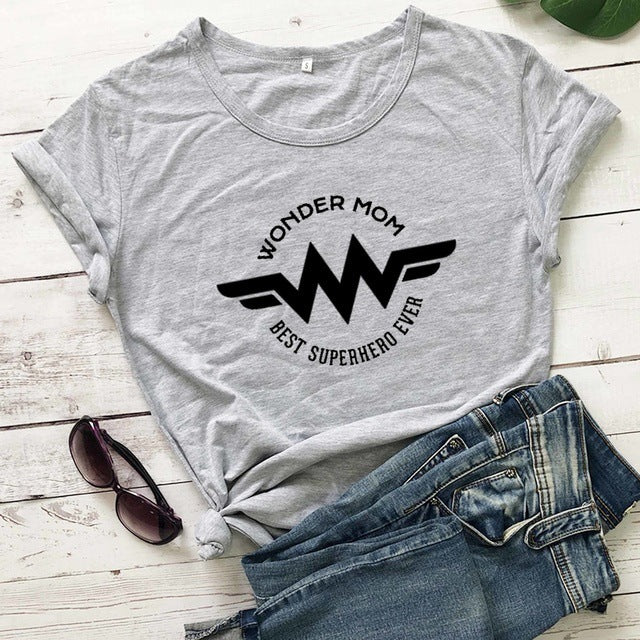 Mom Life Mom Shirt Funny Mom Polyester Casual Aesthetic T-shirt