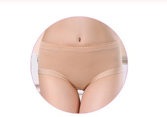Physiological Pants Women's Mid-waist Three-layer Anti-leakage Menstrual Holiday Big Aunt Triangle Sanitary Pants