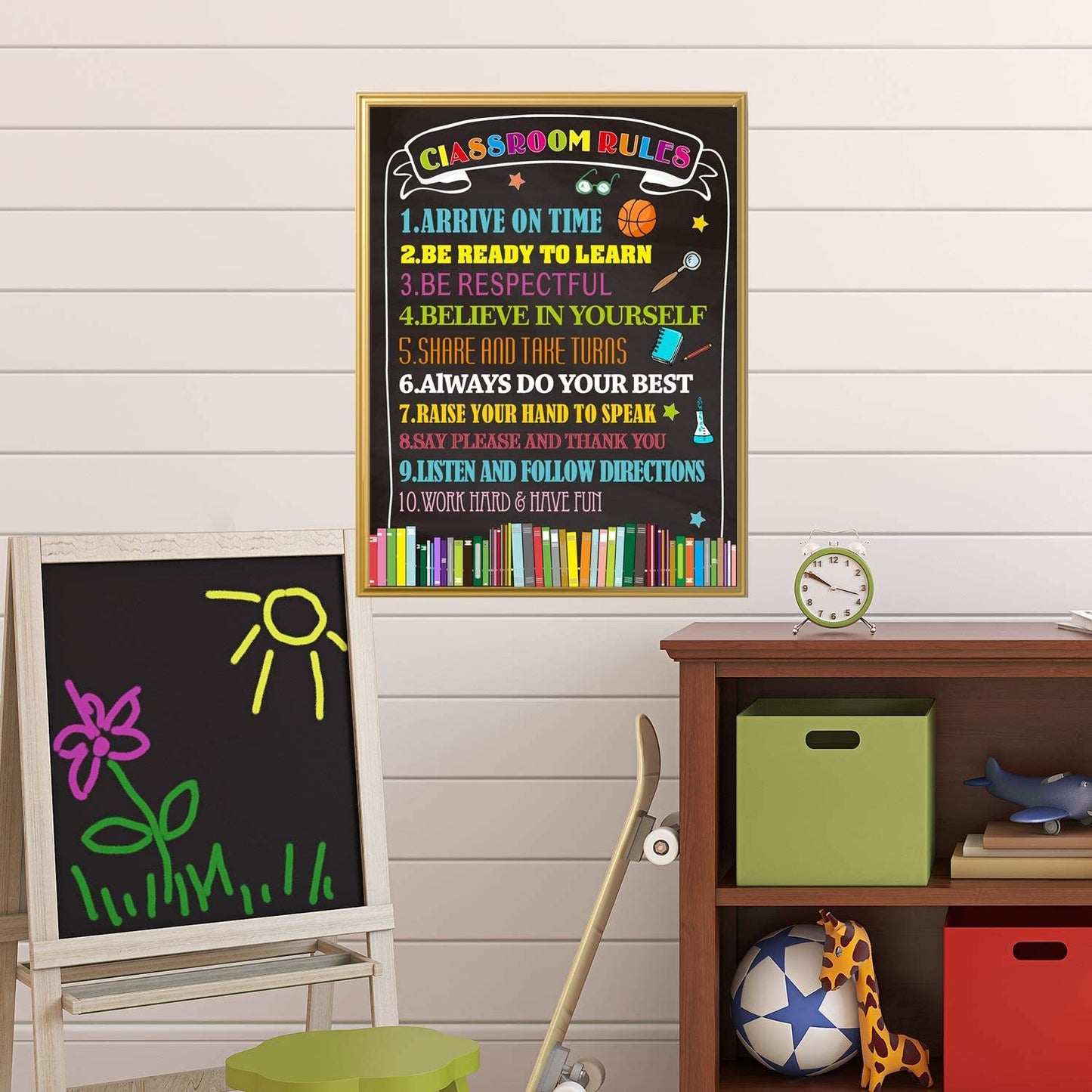 Welcome Back To School Classroom Rules Wall Layout Wall Stickers