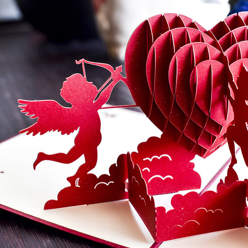 3D greeting card wedding anniversary card