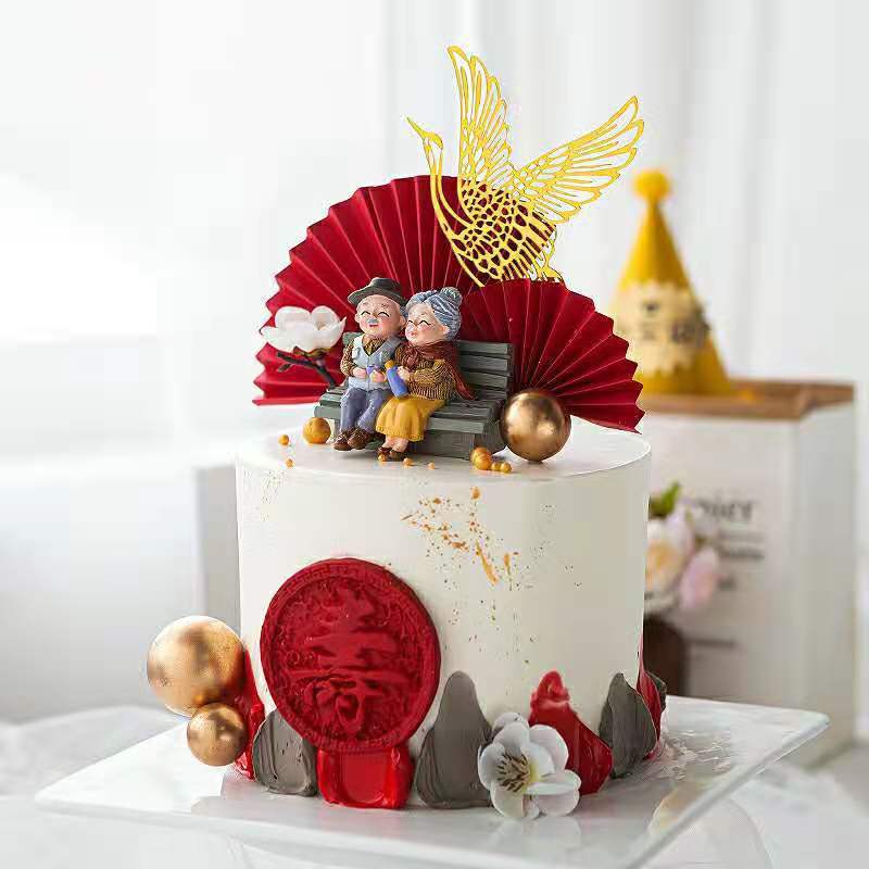 Husband And Granny Home Desktop Decoration Creative Grandparents