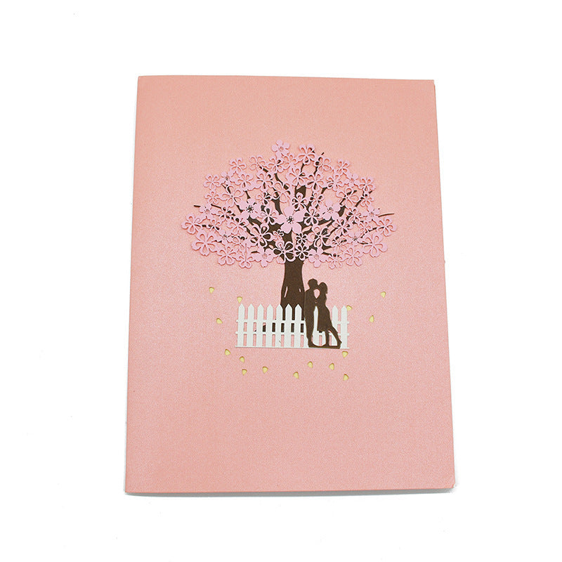 3D greeting card wedding anniversary card