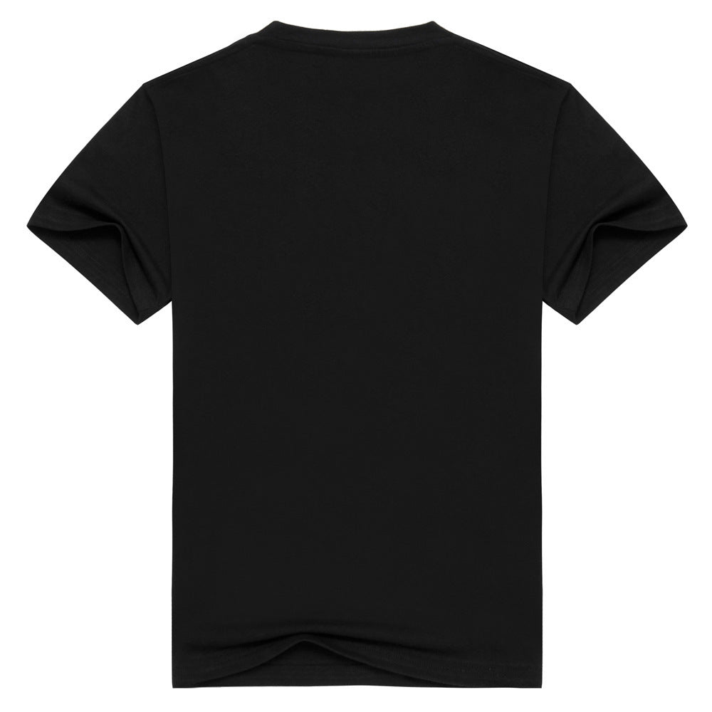 Men's wolf print T-shirt