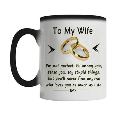 Husband And Wife Wedding Anniversary Mug