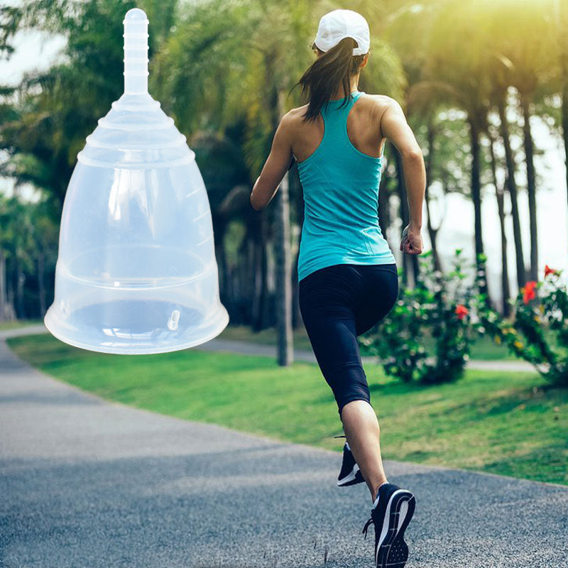 Silicone Menstrual Cup Women's Menstrual Cup Leak-proof Aunt Artifact
