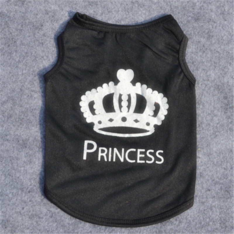Pet Clothes Dog Clothes All-polyester Ultra-thin Breathable Good Sister Small Dog Pet Vest