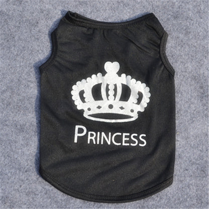 Pet Clothes Dog Clothes All-polyester Ultra-thin Breathable Good Sister Small Dog Pet Vest