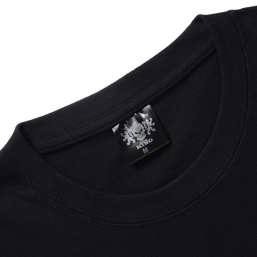 Men's wolf print T-shirt