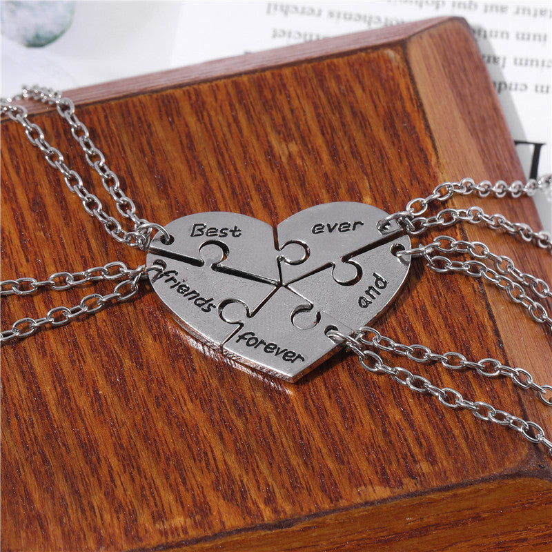 Sister Ladybro Simple Necklace Five-piece Set