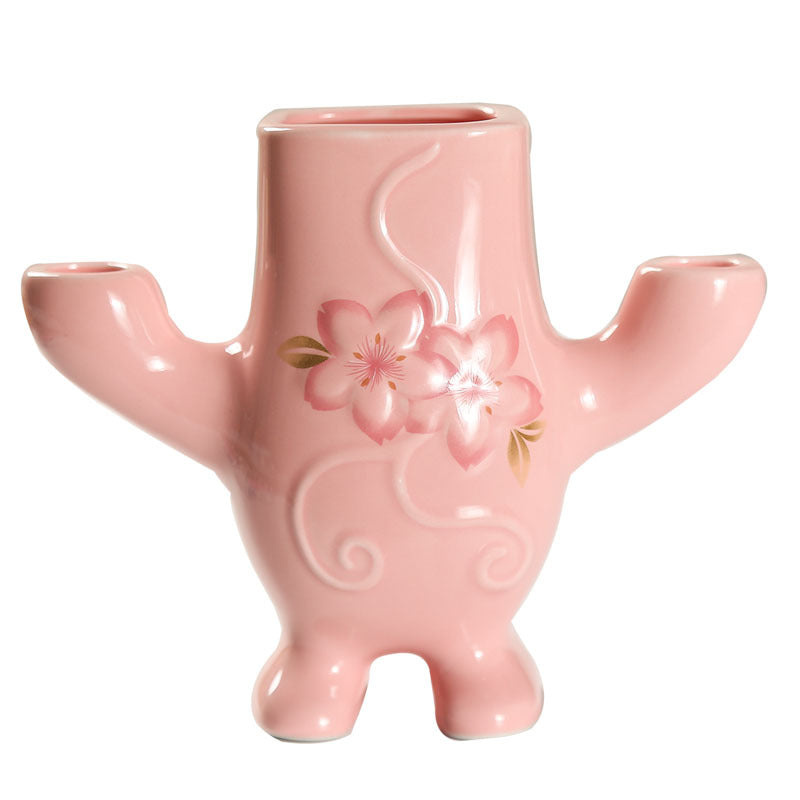 Home Bathroom Set Human Toothbrush Holder