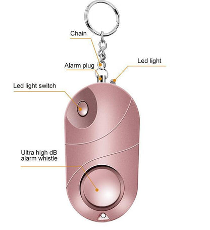 Flashlight anti-wolf device