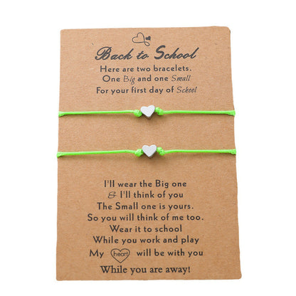 Love Woven Bracelet Personality Back To School