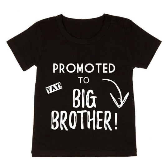 Big Brother T-shirt With Black Short Sleeves