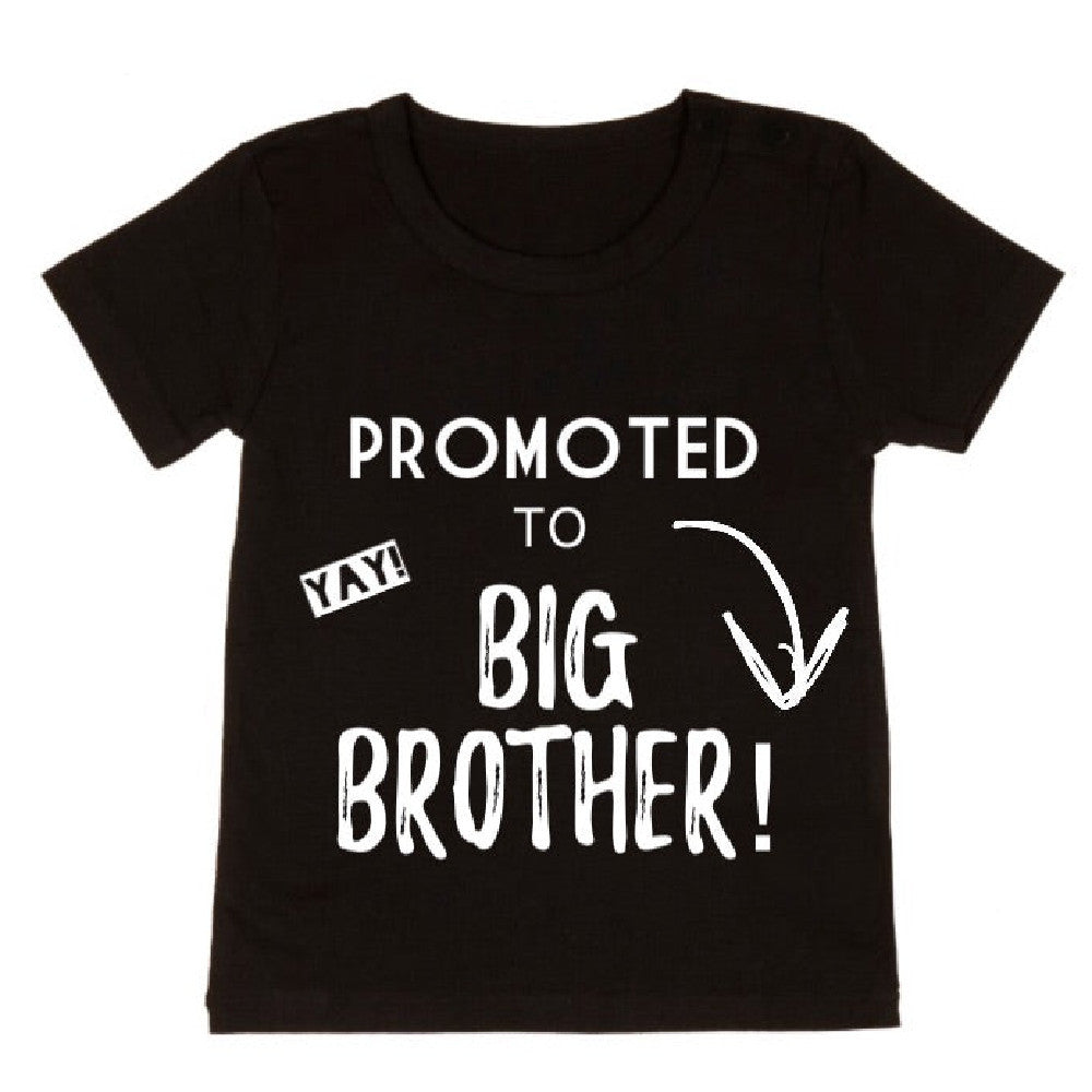 Big Brother T-shirt With Black Short Sleeves