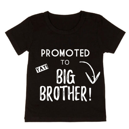 Big Brother T-shirt With Black Short Sleeves