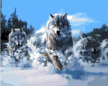 Wolf Painting