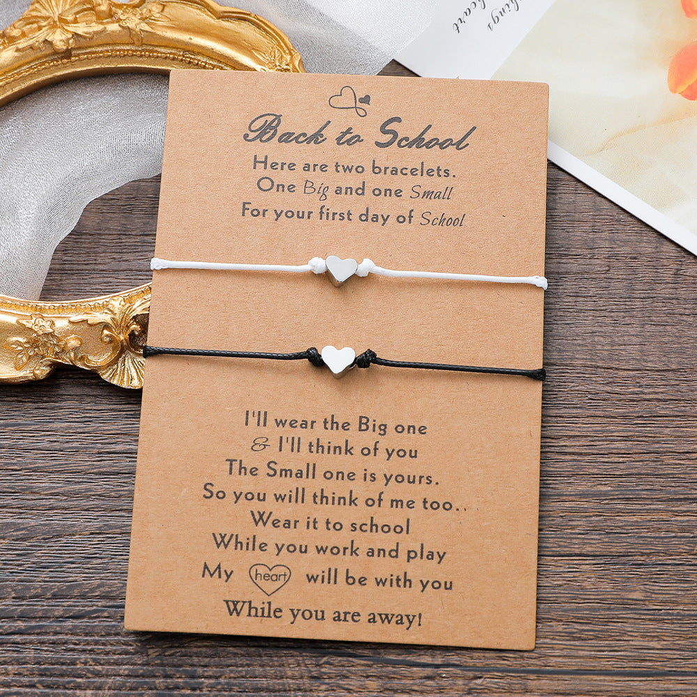 Love Woven Bracelet Personality Back To School