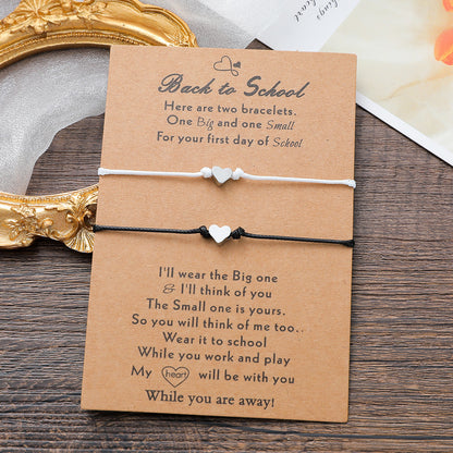Love Woven Bracelet Personality Back To School