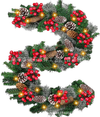 Door Hanging Decorative Rattan Light Strip