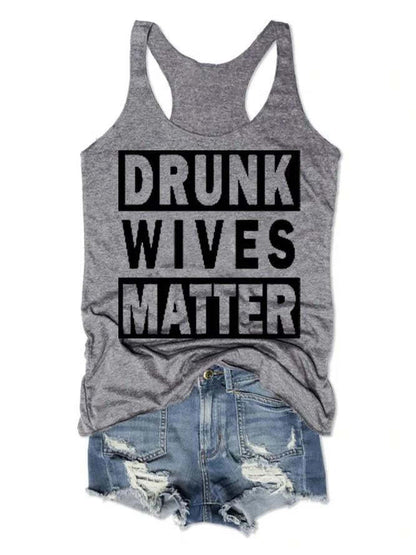 Drunken Wife Is Important Ladies Vest