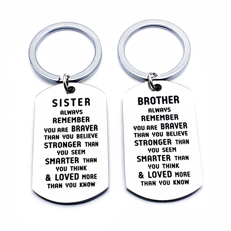 Hot Sales In Europe and America Brother/Sister Remember You Are Bra