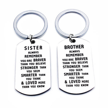 Hot Sales In Europe and America Brother/Sister Remember You Are Bra