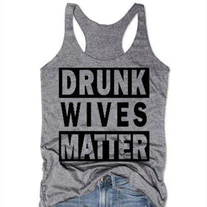 Drunken Wife Is Important Ladies Vest
