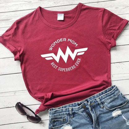 Mom Life Mom Shirt Funny Mom Polyester Casual Aesthetic T-shirt
