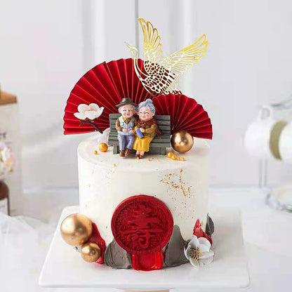 Husband And Granny Home Desktop Decoration Creative Grandparents