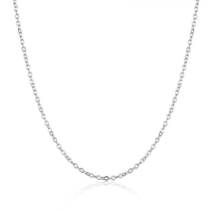 Titanium Steel Mother Son Daughter Minimalist Necklace