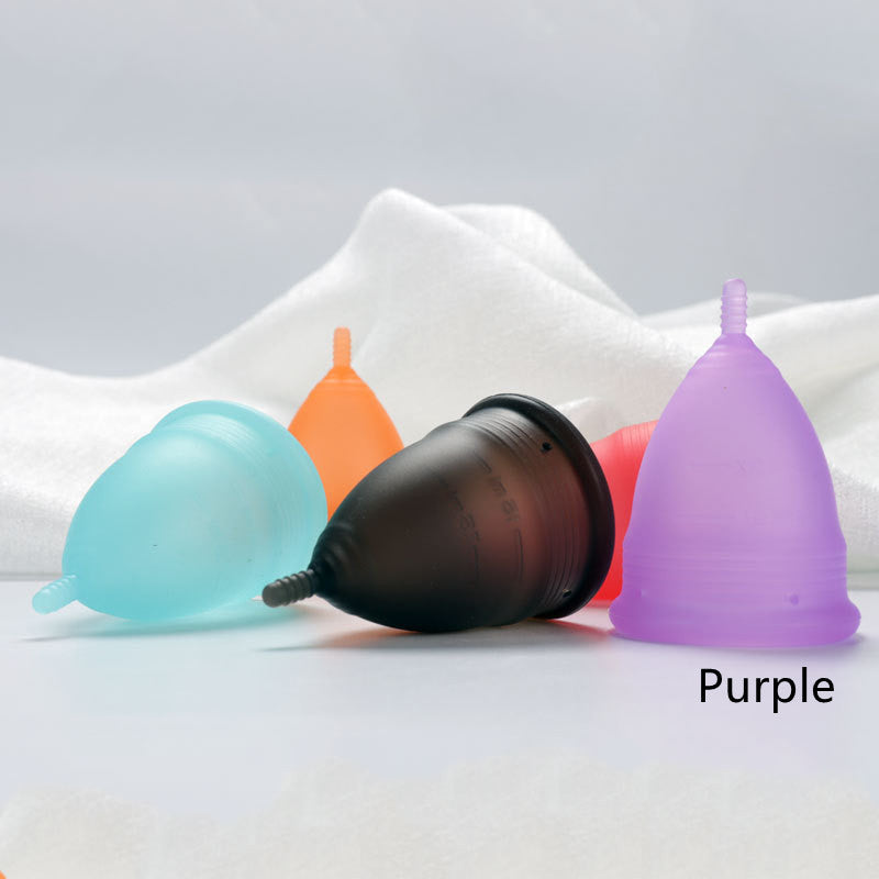 Menstrual Cup Silicon Can Replace Sanitary Napkin Aunt Towel Tampon Can Swim