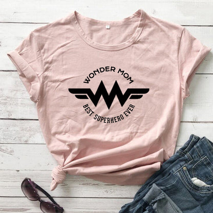 Mom Life Mom Shirt Funny Mom Polyester Casual Aesthetic T-shirt