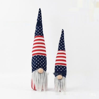 Decoration US July 4th Commemorative Gift Cute Dwarf Dwarf Cloth Arts And Crafts