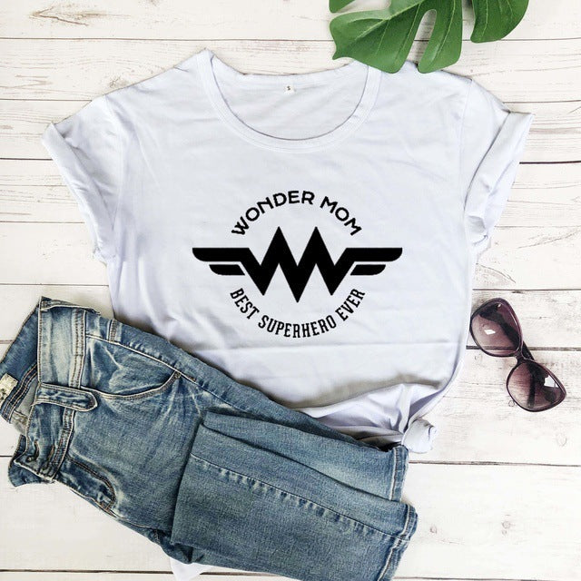 Mom Life Mom Shirt Funny Mom Polyester Casual Aesthetic T-shirt