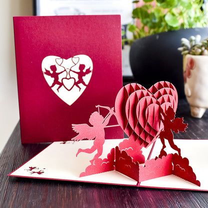 3D greeting card wedding anniversary card