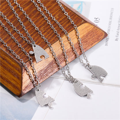Sister Ladybro Simple Necklace Five-piece Set