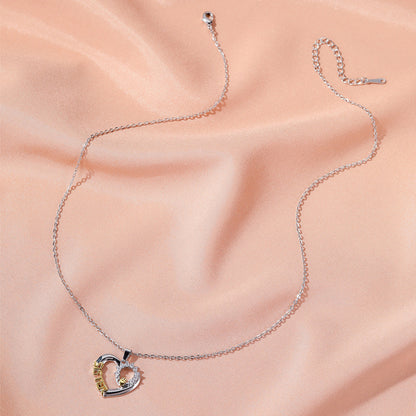 SISTER micro-set zircon necklace