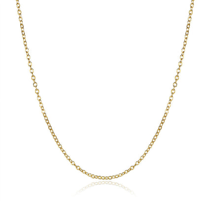 Titanium Steel Mother Son Daughter Minimalist Necklace
