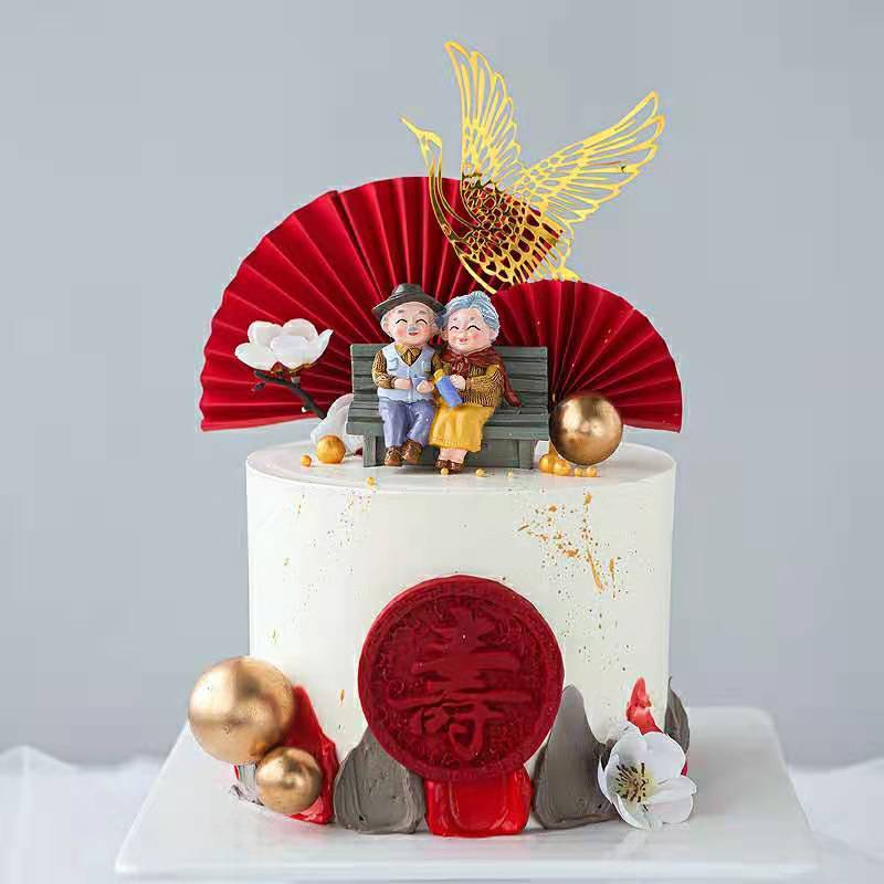 Husband And Granny Home Desktop Decoration Creative Grandparents