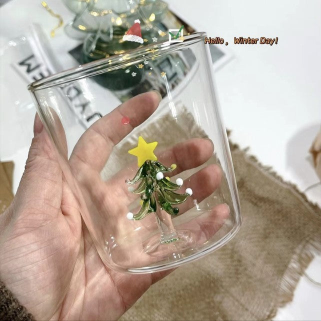 300ml Cute 3D Animal Farm Glass Cup Italy Ichendorf Design Glassware Drink Cup Whiskey Glasses Coffee Mug Kids Milk Water Teacup