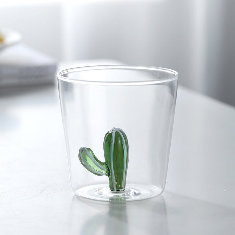 300ml Cute 3D Animal Farm Glass Cup Italy Ichendorf Design Glassware Drink Cup Whiskey Glasses Coffee Mug Kids Milk Water Teacup