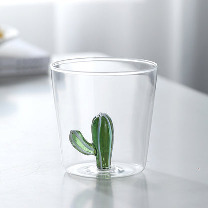 300ml Cute 3D Animal Farm Glass Cup Italy Ichendorf Design Glassware Drink Cup Whiskey Glasses Coffee Mug Kids Milk Water Teacup