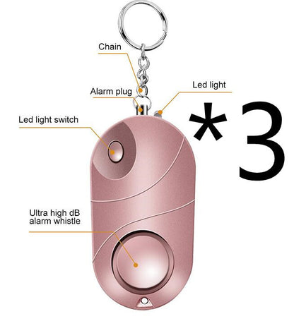 Flashlight anti-wolf device